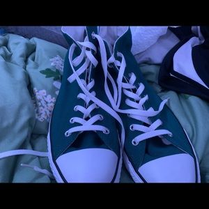 Green Chuck Taylors